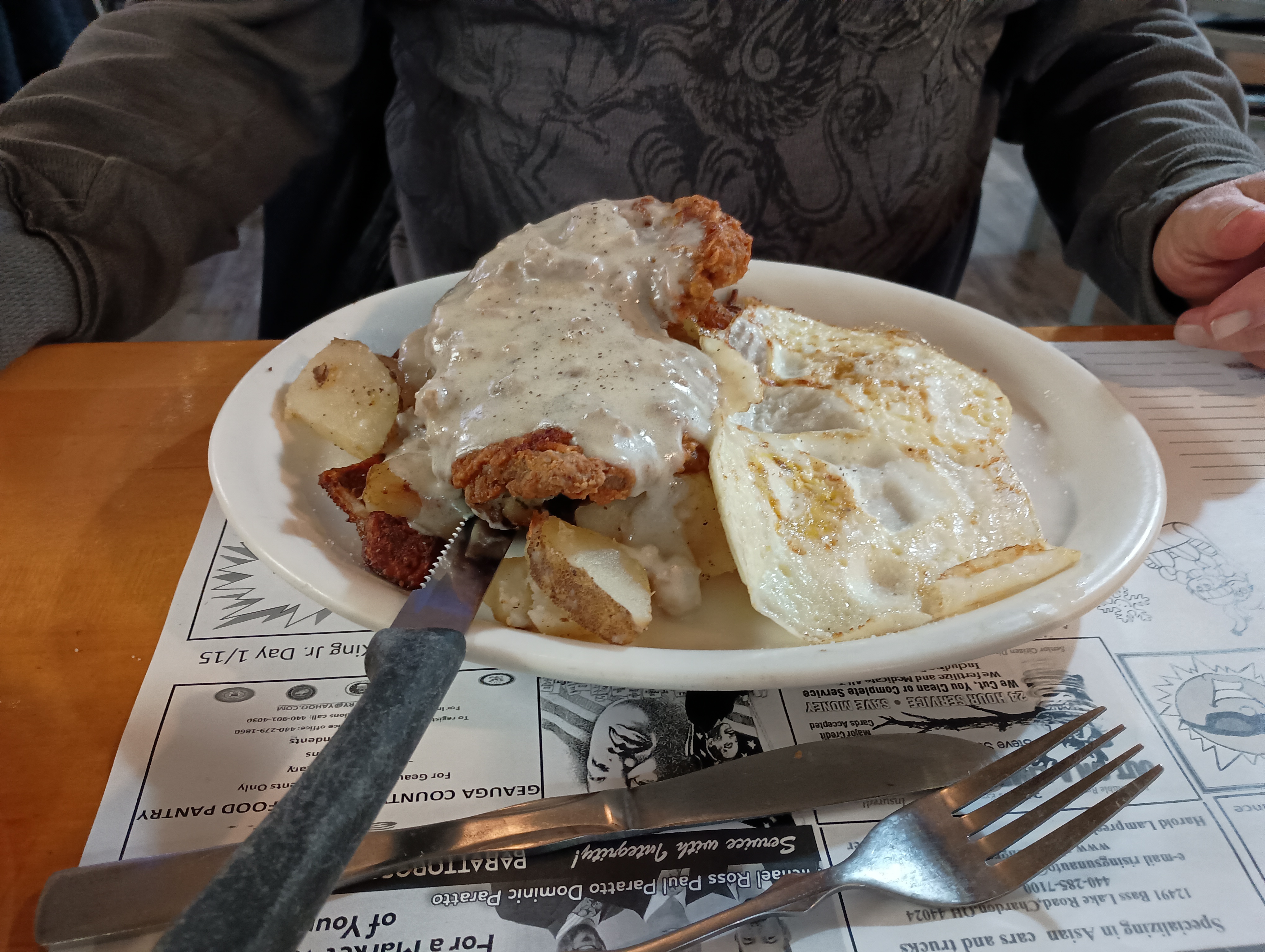 Chili fries from Rise and Dine Cafe